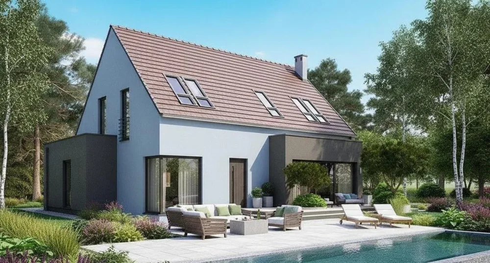 Проект Двухэтажный дом 14 на 12, 175 м2